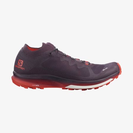 Scarpe Trail Running Salomon S/LAB ULTRA 3 Donna Rosse IT 9-Y40